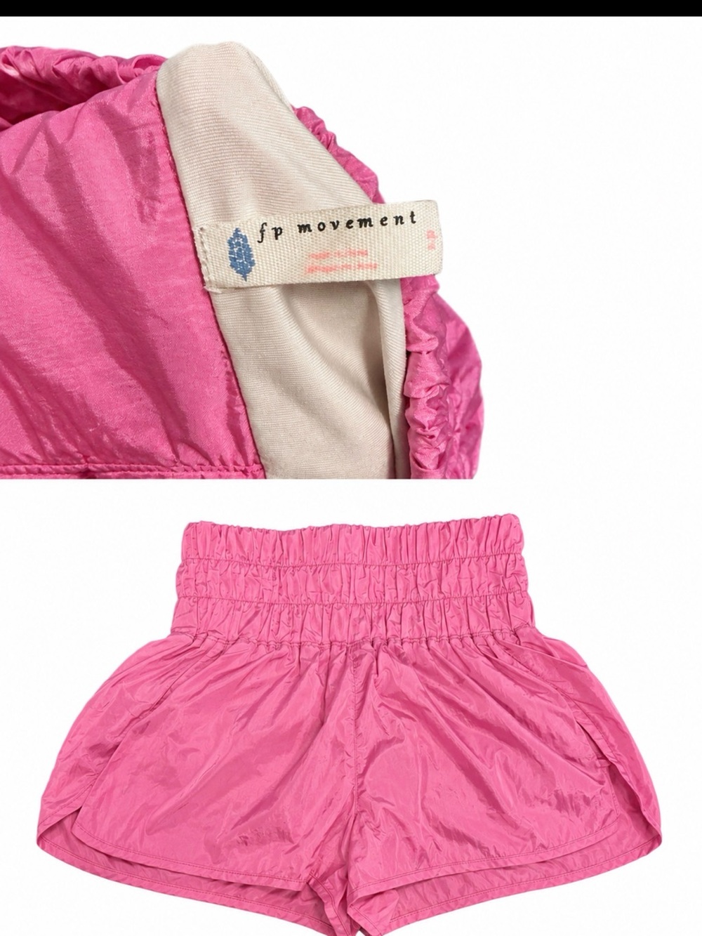 Free People Movement Pink Athletic Shorts